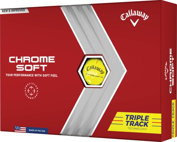 Callaway Chrome Soft Triple Track (2022) Logobolde