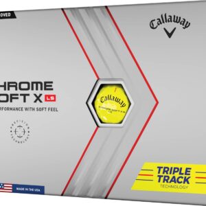 Callaway Chrome Soft X Low Spin Triple Track (2022) Golfbolde