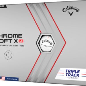 Callaway Chrome Soft X Low Spin Triple Track (2022) Golfbolde