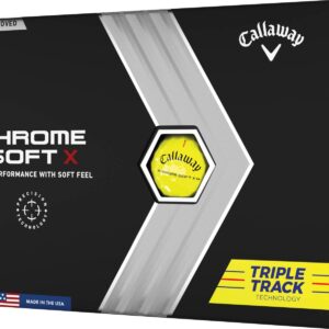 Callaway Chrome Soft X Triple Track (2022) Golfbolde