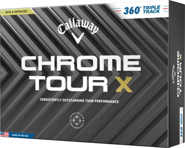 Callaway Chrome Tour X 360 Triple Track (2024) Golfbolde