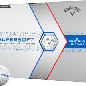 Callaway Supersoft Splatter Golfbolde