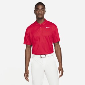 Nike Dri-FIT Victory-golfpolo til mænd - rød