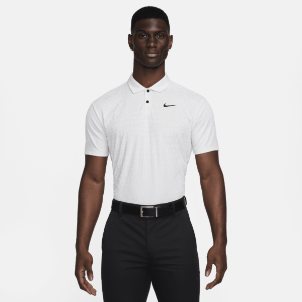 Nike Tour Dri-FIT ADV-golfpolo til mænd - hvid