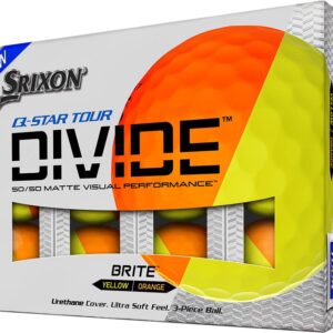 Srixon Q-Star Tour Divide Orange Golfbolde