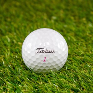 Titleist ProV1 (pink) Hvid Herre Søbolde