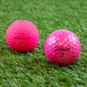 Titleist Velocity Pink Dame Søbolde